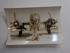 WW2 Photo Military Aircraft Front View Plane Photograph WW II VTG War WW11 WWII