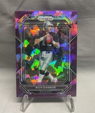 2022 Prizm Purple Cracked Ice Rich Gannon /225 Raiders