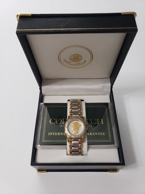 Vintage Mercury Dime Coin Watch | Genuine 1945 Silver Dime | Mint Time Swiss