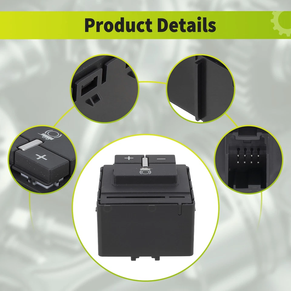 Interruptor de controle de freio de reboque para 2015-2021 Chevy Silverado Suburban GMC Sierra - Imagem 4 de 4