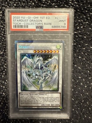 yugioh cards stardust dragon 2021 YU-GI-OH! 1st Edition Stardust Dragon PSA 10 main image 0