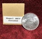 1887-P Morgan SILVER Dollar ~ FREE SHIPPING ~ My #283