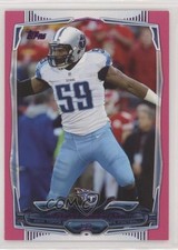 2014 Topps BCA Pink 323/499 Wesley Woodyard #111 2r8
