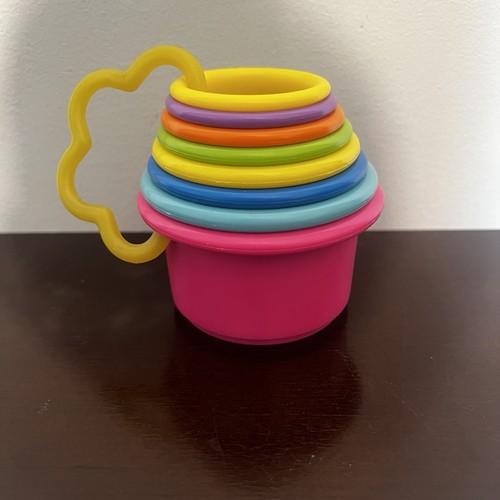 Stacking Cups Colorful Baby Stacking Water Toys Set Stackable Cups Learning Toys