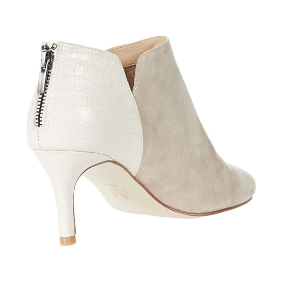 Botines Yale Bone Gamuza Estampado Cocodrilo Pelle Moda Foto 3 de 4