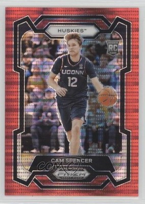 2024 Panini Prizm Draft Picks Red Pulsar 87/299 Cam Spencer #94 Rookie RC 0wv1