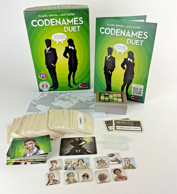 Codenames Duet - Two or More Players Word Deduction Game, Czech Games - Complete