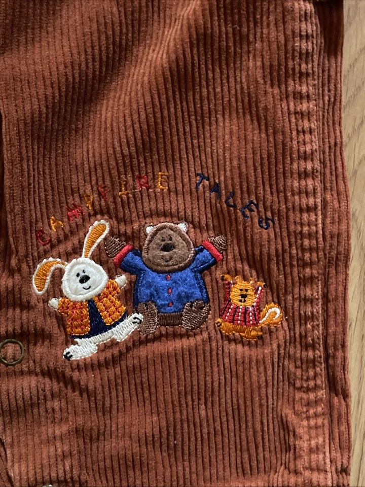 Conjunto Mono Pana Buster Marrón Niños Talla 18 Meses Foto 4 de 4