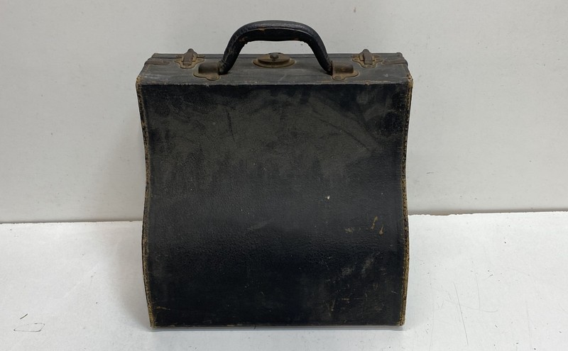 Antique National Portable Typewriter with Case Early 1900s For Parts or Repair