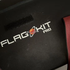 Flag Kit Pro by Digital Juice with 4 folding 3-sided 2'x3' frames  And 2 Scrims