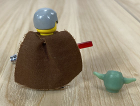 LEGO Star Wars: Jedi Duel (7103)  Minifigures Count Dooku & Yoda Head + Manual