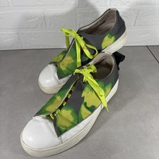 Rare Archive ISSEY MIYAKE MEN Sneakers Green Pattern US 8 JP 26cm From JAPAN