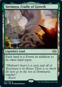 Yavimaya, Cradle of Growth - Modern Horizons 2 #261 Rare