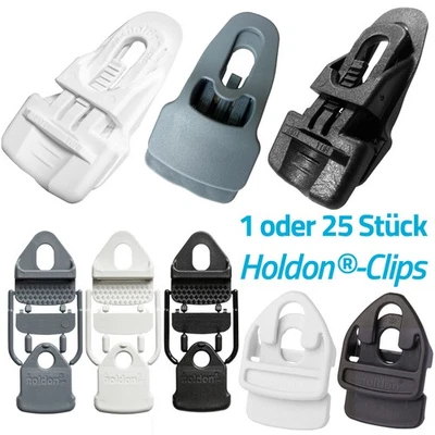 Holdon® Clip Mini Midi Multi Klipp Banner Molton Plane Stoff Sonnensegel Spanner - Bild 1 von 2
