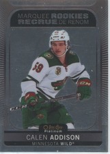 Calen Addison 2021-22 O-Pee-Chee Platinum Hockey #209 Minnesota Wild