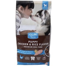 Ashland Farms Puppy Chicken Rice Flavor Dry Dog Food 4lbs 2 Pack