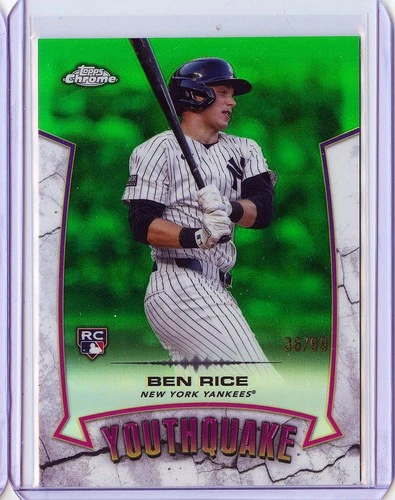 2025 - Topps - Youthquake Green - Ben Rice (036/099)