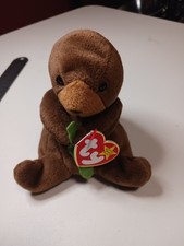 Ty Beanie Baby Babies Seaweed The Otter With Tags Style - 4080