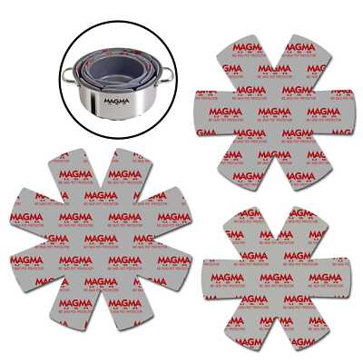 Magma A10-368 3-Piece Cookware Pot Protectors Marine Boat RV Cooking No-Skid