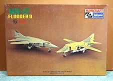 1/72 MINICRAFT HASEGAWA MIG-27 FLOGGER D MODEL KIT # 1143