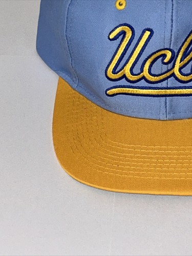 Ucla Bruins Mütze Kappe Druckknopflasche (Logo 7) Vintage Neu mit Etikett - Bild 2 von 23