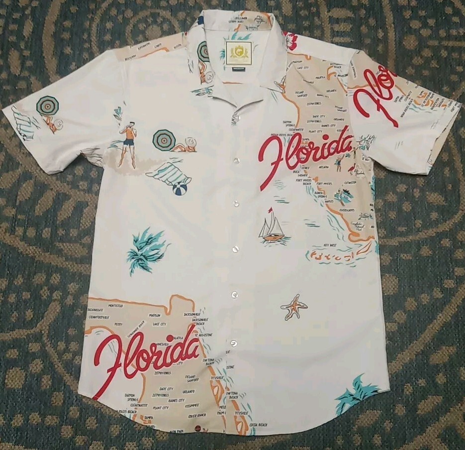 RARE Rsvlts Ace Ventura Tom Ace Florida KUNUFLEX Short Sleeve 