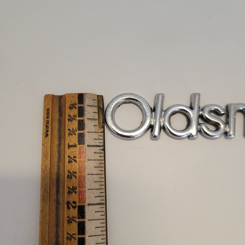 1981-1986 Oldsmobile Cutlass Header Panel Nameplate - Picture 4 of 8