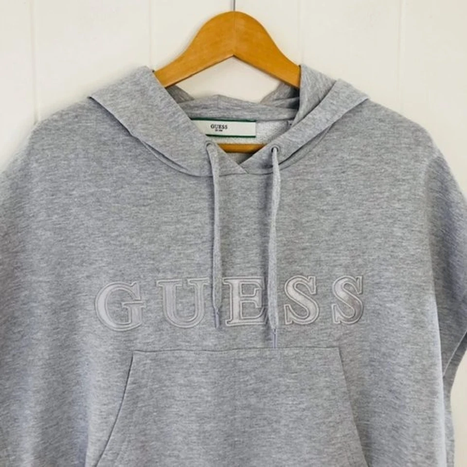 Guess Womens Top Hooded Dolman Sleeve Sweatshirt X-Large - Image 4 of 4