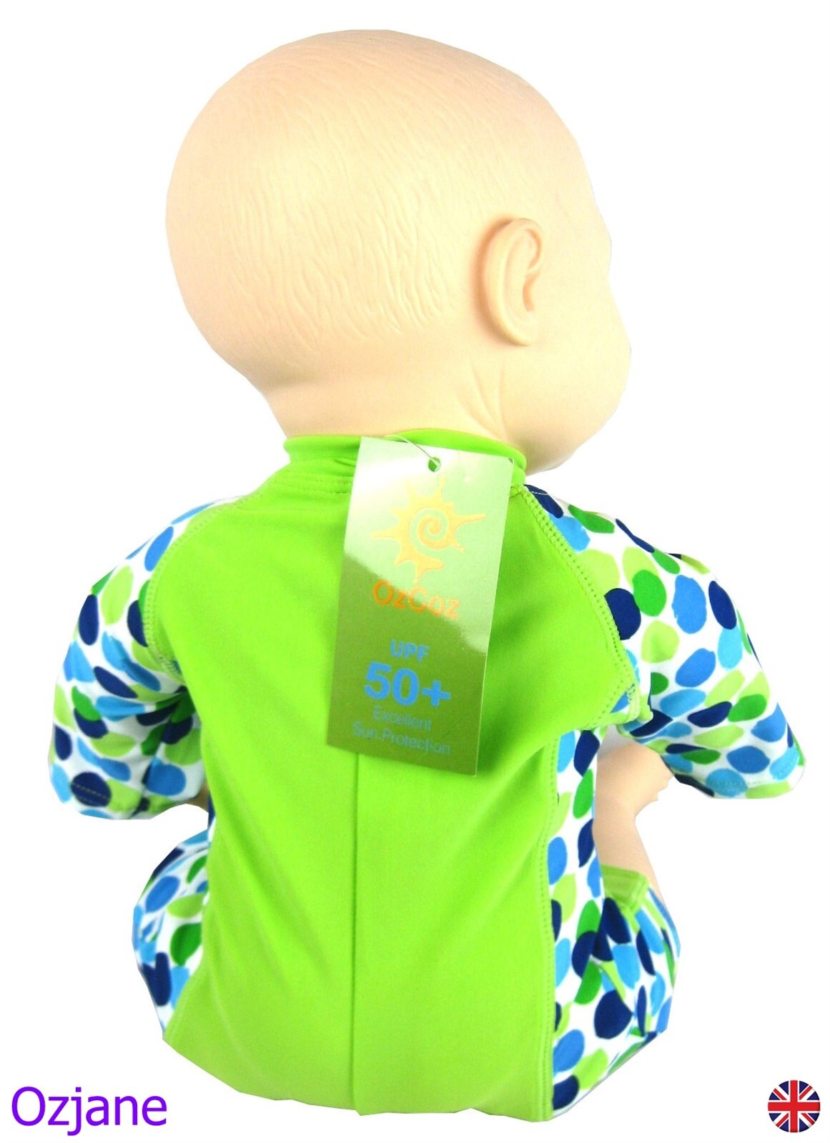 BABY BOYS UV UPV 50+ SUN PROTECTION SWIM SUIT 36 MONTHS RASH GUARD