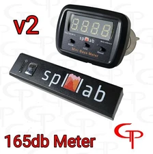 SPL LAB MINI BASS METER  DB meter Sound pressure meter with Battery Pack