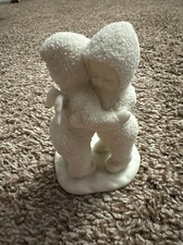 Dept. 56 - Winter Snowbabies - Two Snowbaby Angels Hugging Each Other