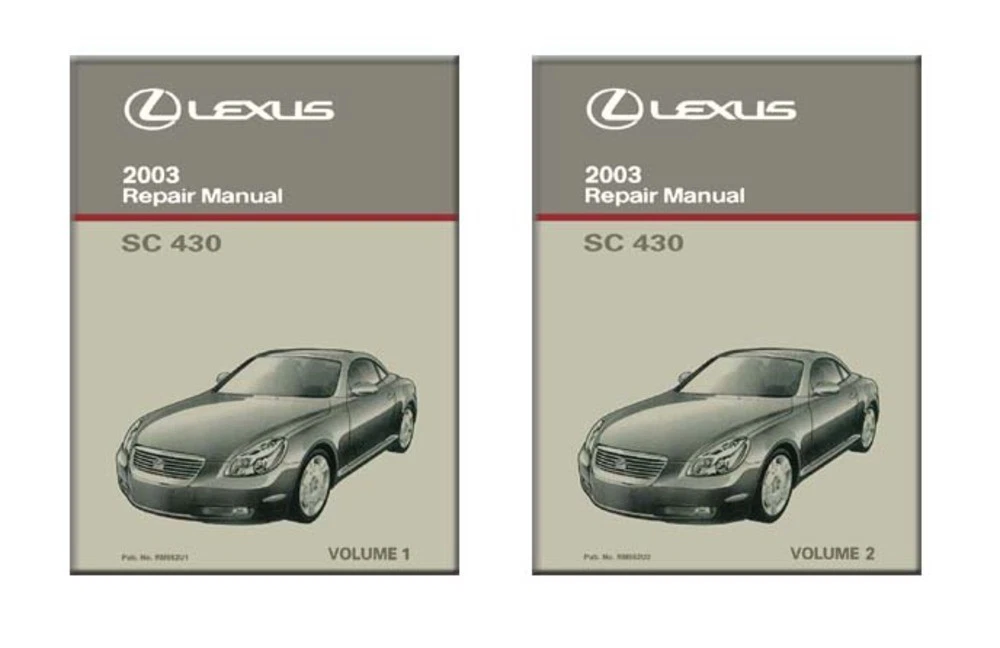 Repair Manuals & Literature for Lexus SC430 for sale | eBay