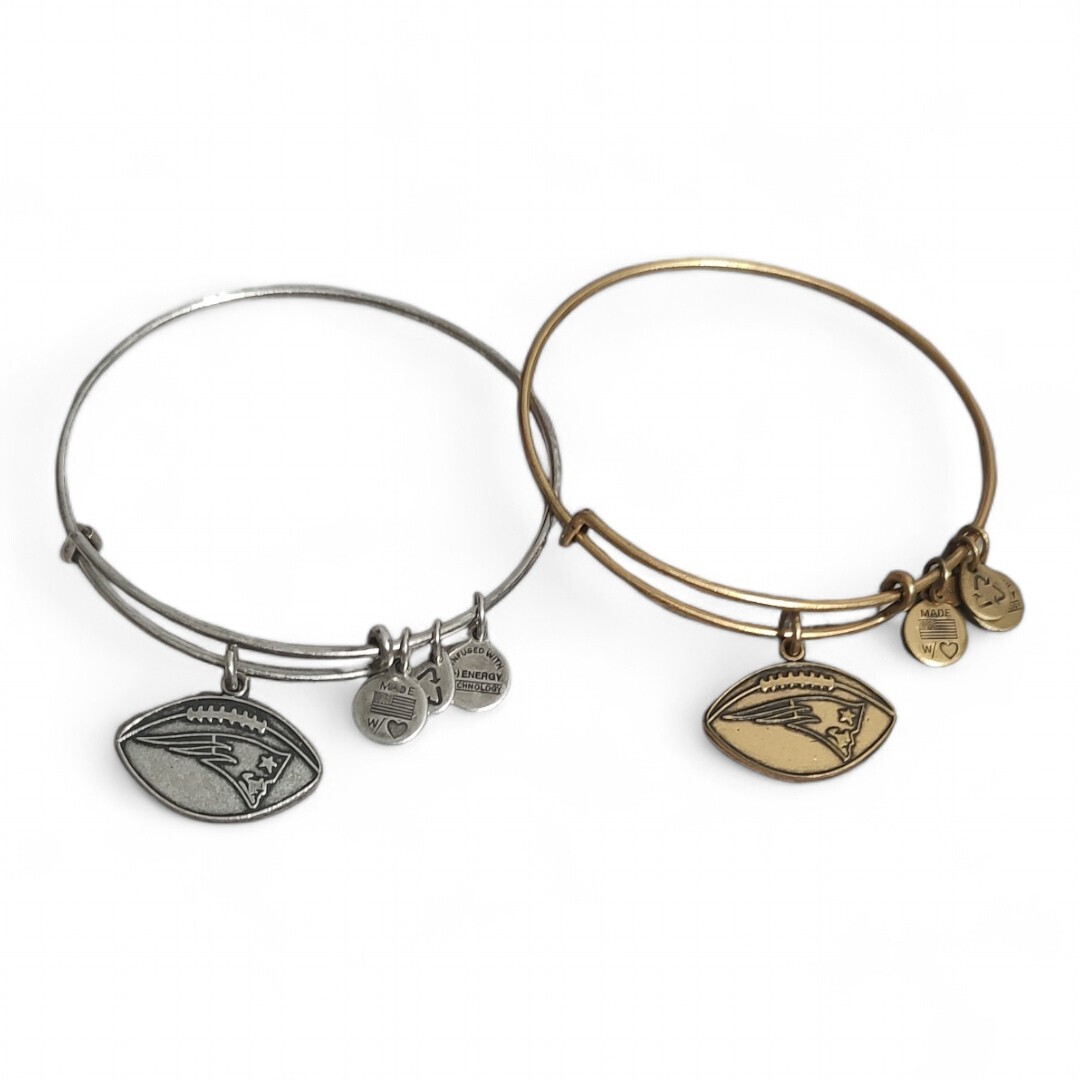 Gold Bracelet Alex And Ani Nfl Bracelets NFL New England Patriots