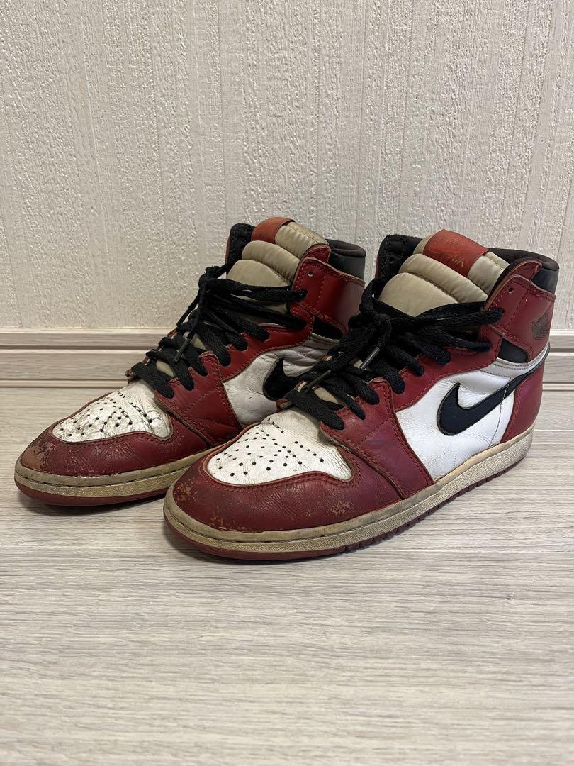 Nike Air Jordan 1 Chicago US8.5 Made in China 1994 Vintage 