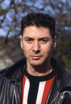 French singer songwriter and record producer Etienne Daho 1990s Old Photo
