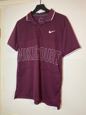 nike men's court dry tennis polo