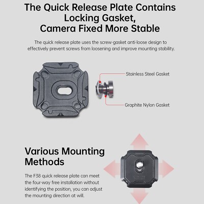FALCAM F38 Quick Release Kit for Backpack V2 with Locking Gasket