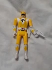 1995 Yellow Power Ranger Trini FLIP HEAD WORKS W/ ACCESSORY Morphin Bandai RARE