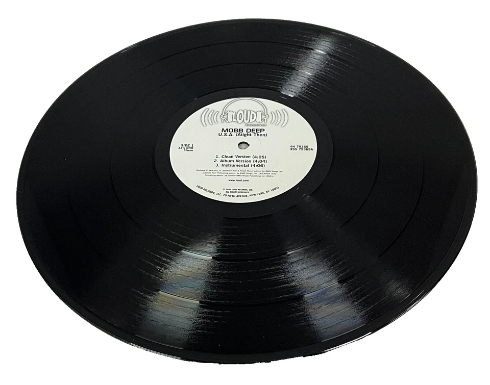 MOBB DEEP ~ U.S.A. (Alright Then) Orig. 12" Single 1999 NM~7 - Image 3 of 4