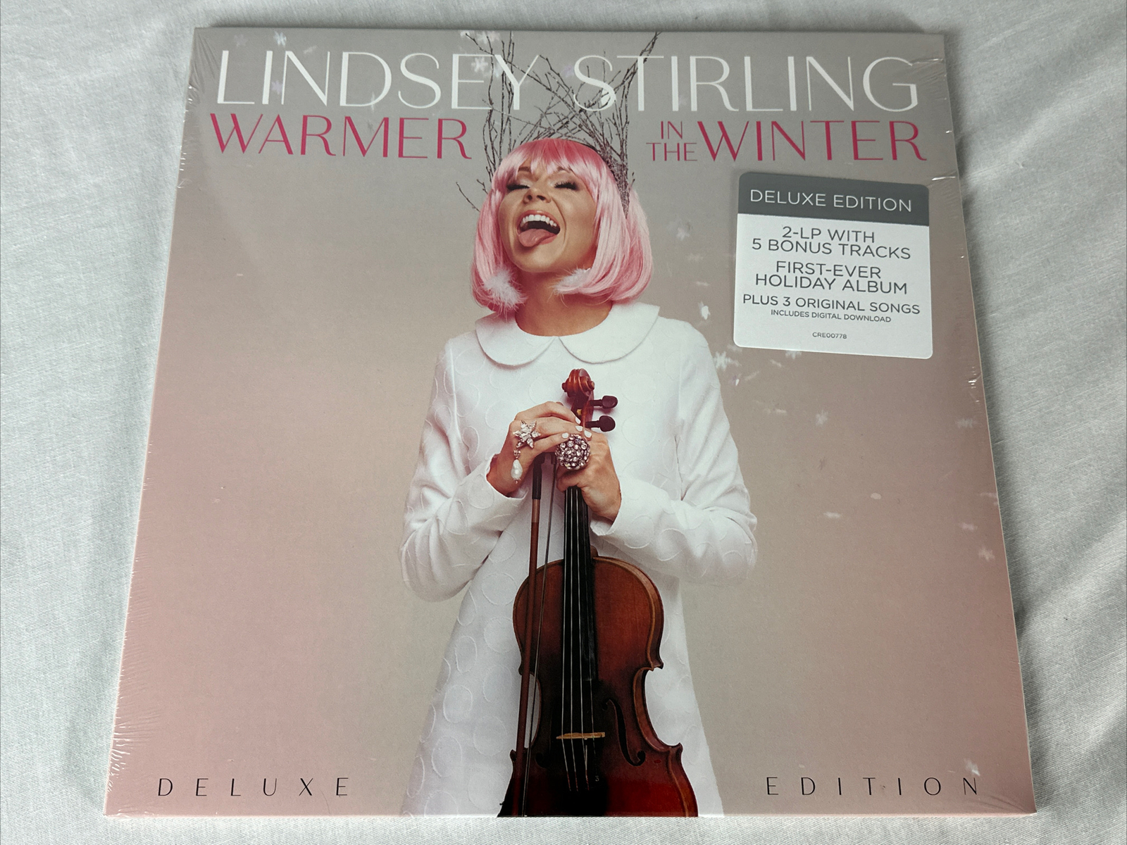 Warmer In The Winter by Lindsey Stirling Deluxe Edition (Vinyl Record, 2018) 2LP