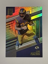 2022 Donruss Elite Football Rainbow Foil #97 Cam Akers - Los Angeles Rams