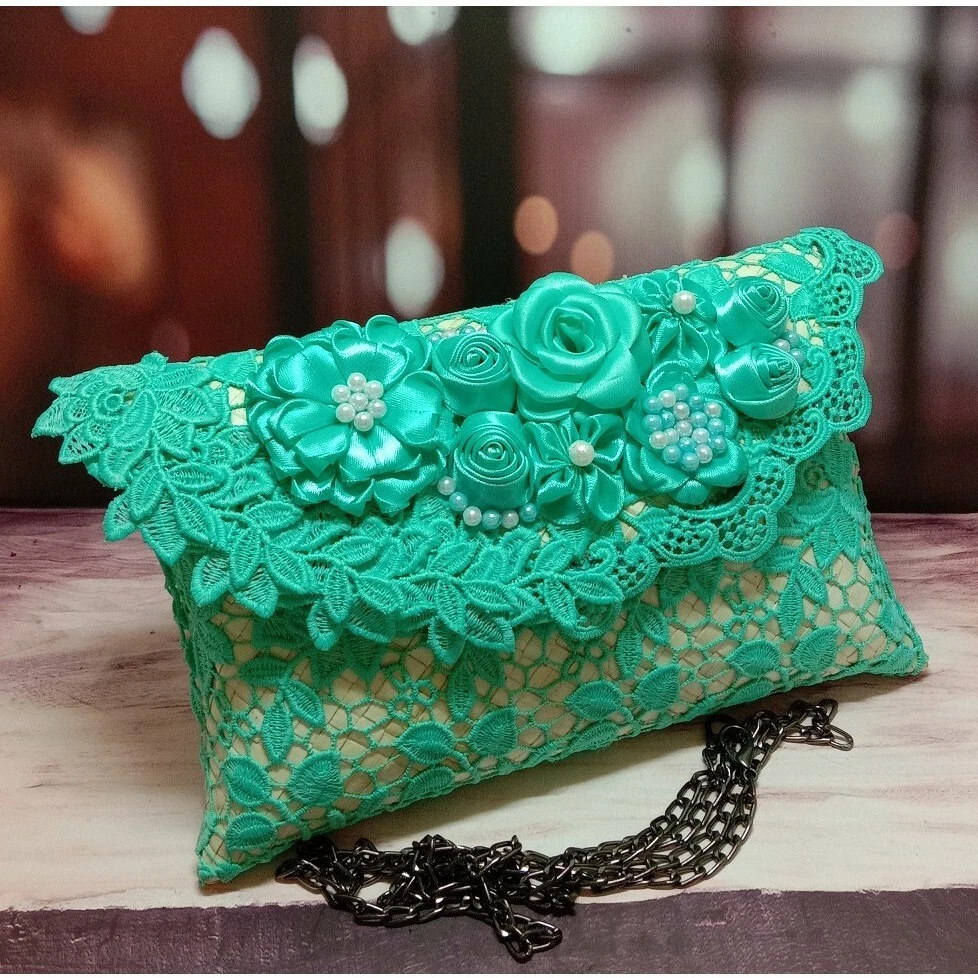 Women s Bohemian Clutch Purse with Slots for Money Designer Party Clutch