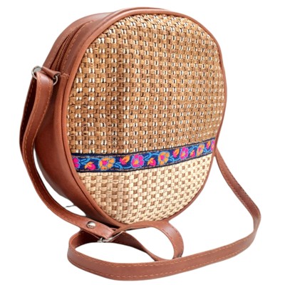 jute sling bolsas round