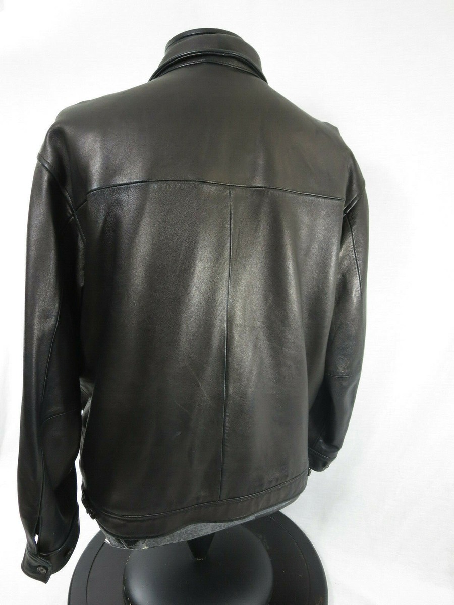 Vintage Polo Ralph Lauren Mens Large Butter Soft Lambskin Leather 