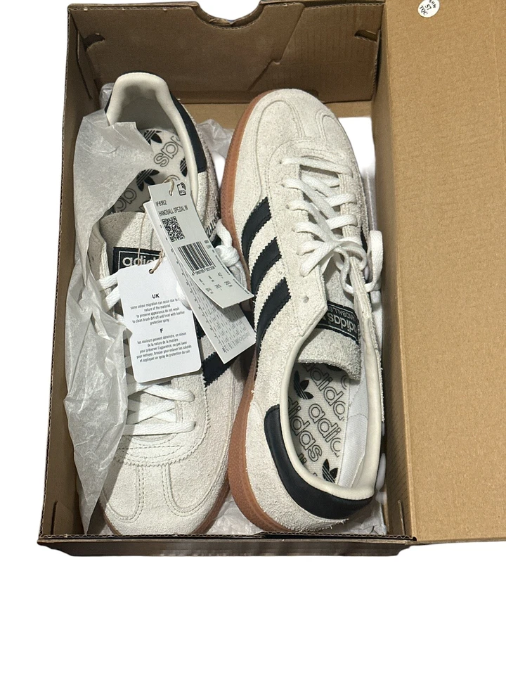 Adidas Handball Spezial Women’s Aluminium Black Gum Size 9.5 (runs large) NWT - Image 2 of 4