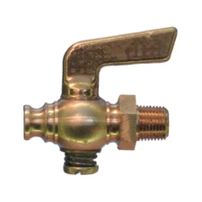 1/8" NPT Lever Handle Brass Drain Pet Cock Valve Gas Air Engines Motor AC63L