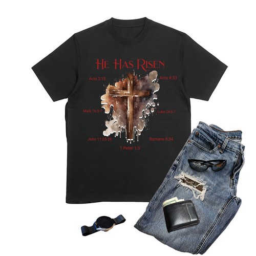Unisex Christian T-Shirts, Biblical Religious Easter Tees, Unisex S - 3XL - Picture 31 of 52