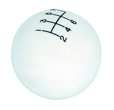 6 Speed Shifter Shift Knob White - 10mm X 1.50 For Dodge Ram Nv5600 Srt10 6 Speed Shifter Shift Knob White - 10mm X 1.50 For Dodge Ram Nv5600 Srt10
