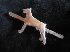 Krawattenklammer - Dobermann - Metall