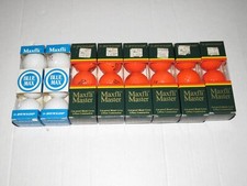 Vintage Dunlop Maxfli Master And Blue Max 24 Total Count Golf Ball Lot